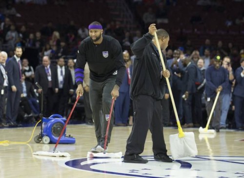 boogie-sixers-500x366 The Kings vs. Sixers Matchup at the Wells Fargo Center Has Been Postponed Due To Moisture On The Court  