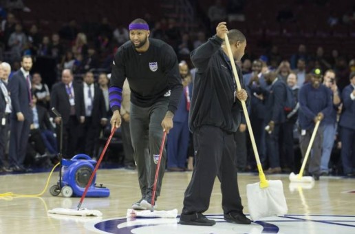 The Kings vs. Sixers Matchup at the Wells Fargo Center Has Been Postponed Due To Moisture On The Court