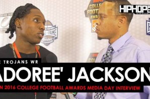 USC Trojans DB/WR Adoree’ Jackson Talks Facing Penn State in the Rose Bowl, Possibly Winning the Jim Thorpe Award at the ESPN 2016 College Football Awards Media Day (Video)