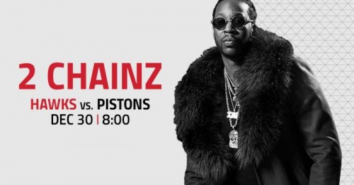 CzlFtLuWIAAPuZG-500x261 TRUUUUU: The Atlanta Hawks & 2Chainz Reconnect for Hoops and Hip-Hop on Dec. 30 vs. Detroit  