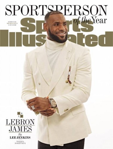 lebron-james-sports-illustrated-cover-378x500 Watch Jay Z Present LeBron James W/ Sports Illustrated's 2016 Sportsperson of the Year Award (Video)  