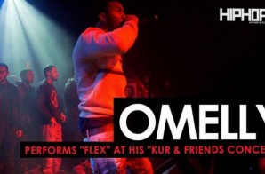 Omelly Performs “Flex” at The “Kur & Friends Concert” (HHS1987 Exclusive)
