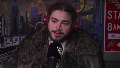 post-malone-hot-97-500x283 Post Malone On Trolling Bieber, Unreleased Kanye West Songs & More w/ Hot 97’s Ebro in the Morning  