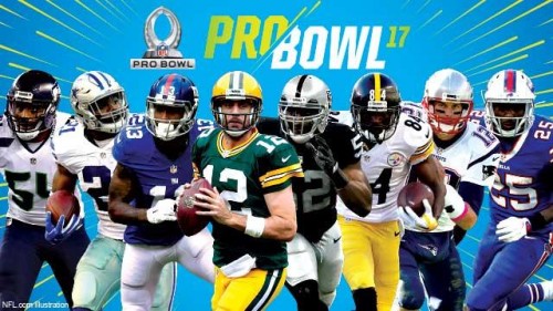 pro-bowl-500x281 Best of the Best: Checkout the Full 2017 AFC & NFC Pro Bowl Rosters  