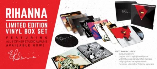 riri-500x222 UMe Releases Rihanna’s Limited Edition 15 LP Vinyl Box Set!  