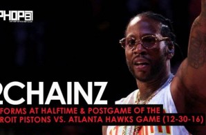 2 Chainz Performs “Big Amount”, “Watch Out”, “Birthday Song” & More at the Detroit Pistons vs. Atlanta Hawks Game (12-30-16)