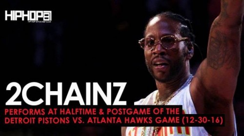 2-Chainz-P-500x279 2 Chainz Performs "Big Amount", "Watch Out", "Birthday Song" & More at the Detroit Pistons vs. Atlanta Hawks Game (12-30-16)  
