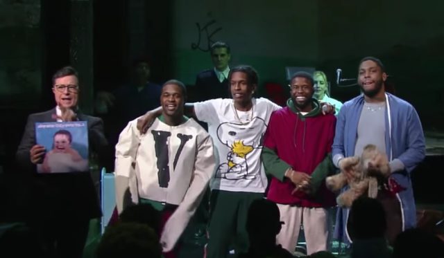 A$AP Mob Take Over “The Late Show With Stephen Colbert” | Home of Hip ...