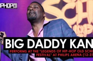 Big Daddy Kane Performs at the “Legends Of Hip-Hop New Year’s Eve Old School Festival” at Philips Arena (12-31-16)