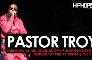 Pastor Troy Performs at the “Legends Of Hip-Hop New Year’s Eve Old School Festival” at Philips Arena (12-31-16)