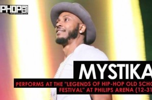 Mystikal Performs at the “Legends Of Hip-Hop New Year’s Eve Old School Festival” at Philips Arena (12-31-16)