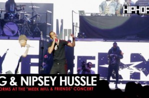 YG & Nipsey Hussle Perform “Fuck Donald Trump” at The Meek Mill and Friends Concert (Video)