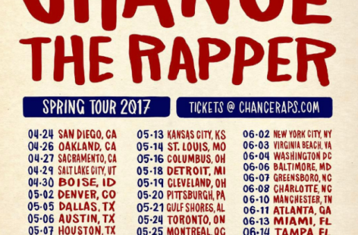Check Out Chance The Rapper’s Spring Tour Dates