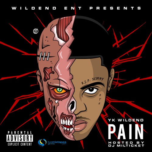 cover-1 YK Wildend - Pain (Mixtape)  
