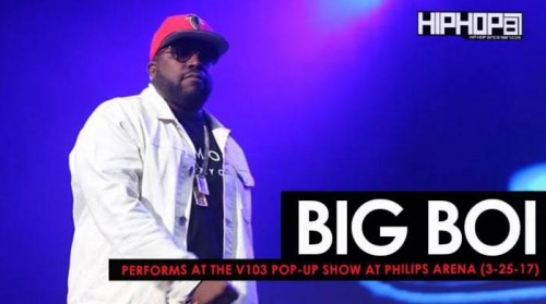 Big-Boi-500x279 Big Boi Performs at the V103 Pop-Up Show at Philips Arena (3-25-17) (Video)  