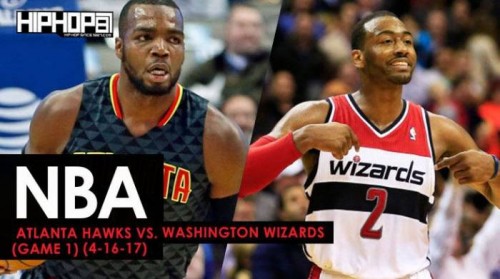 Game-1-500x279 NBA Playoffs: Atlanta Hawks vs. Washington Wizards (Game 1) (4-16-17) (Recap)  