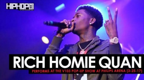 RHQ-500x279 Rich Homie Quan Performs "Walk Thru" and Debuts his New Record "Replay" at the V103 Pop-Up Show at Philips Arena (3-25-17) (Video)  