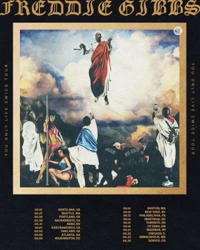 fg-400x500 Freddie Gibbs Unleashes 'You Only Live 2wice' Tour Dates  