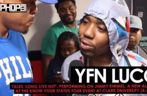 YFN Lucci Talks ‘Long Live Nut’, Performing On Jimmy Kimmel, A New Album, at the Know Your Status Tour Event at Clark University (4-20-17) (Video)