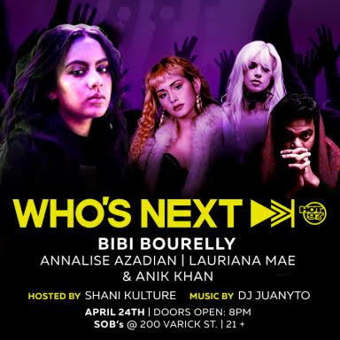 unnamed-1-3 Bibi Bourelly, Annalise Azadian, & More To Headline Hot 97's Who's Next Live Show  