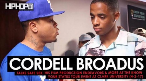unnamed-2-2-500x279 Cordell Broadus Talks Safe Sex, His Film Production Endeavors & More at the Know Your Status Tour Event at Clark University (4-2-17)  