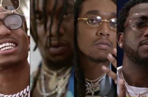 Migos – Slippery ft. Gucci Mane (Video)