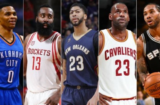 The 2016-17 All NBA Teams Have Been Announced; Harden, Westbrook, James, Leonard, Davis Lead The 1st Team