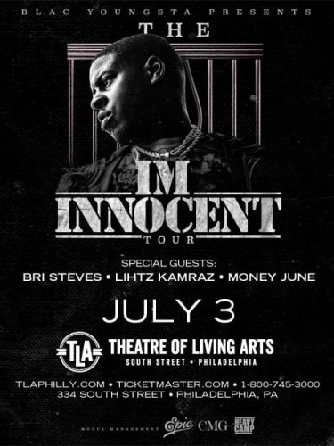 blac-youngsta-flyer-375x500 Blac Youngsta "I'm Innocent" Tour Tickets (Philly Show)  