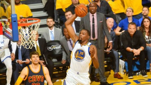 DBSoYWpUAAE_wQY-500x281 NBA Finals: The Warriors Take Game 1 (113-91) vs. the Cavs Thanks To Kevin Durant's 38 Point Explosion (Video)  