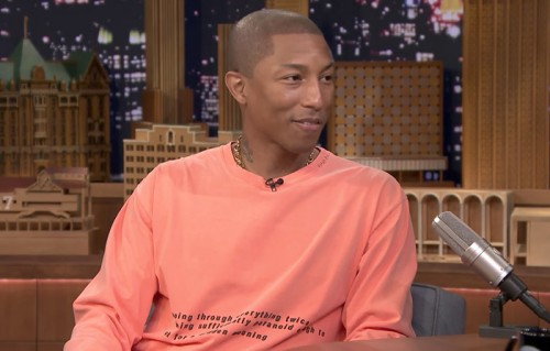pharrell-tonight-show-500x319 Pharrell Williams Opens Up About Raising Twins On “The Tonight Show!”  
