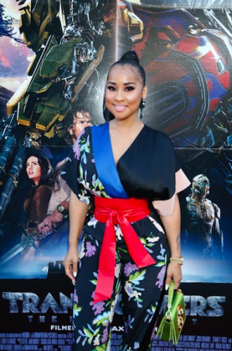 tammy-330x500 Tammy Rivera x Lance Gross Attend The "Transformers: The Last Knight" Sneaker Art Collaboration at NICE KICKS in Los Angeles (Photos)  