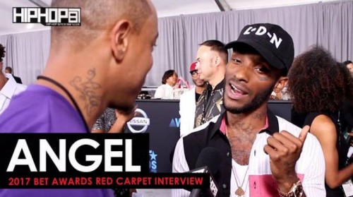 Angel-500x279 Angel Talks Signing with Motown Records, His Project 'More Of Her', The UK's Music Scene & More on the 2017 BET Awards Red Carpet with HHS1987  