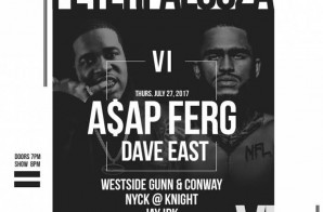 A$AP Ferg & Dave East to Headline Peter Rosenberg’s Annual #PeterPalooza in NYC!
