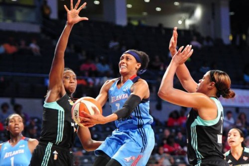 GettyImages_805796262.0-500x334 Atlanta Dream Star Brittney Sykes Named July's WNBA Rookie Of The Month  
