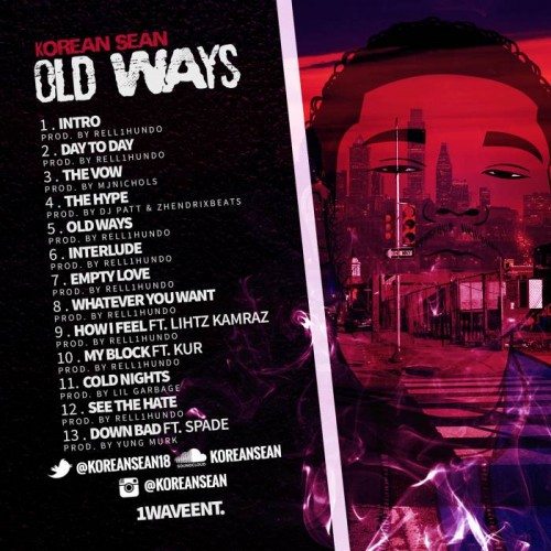 OldWays-TRACKLIST-PRINT-500x500 Korean Sean "Old Ways" Mixtape  