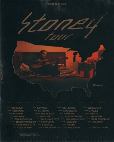 stoneytour-400x500 Post Malone Announces ‘Stoney Tour’  