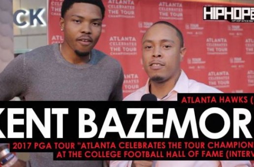 Atlanta Hawks (F/G) Kent Bazemore Talks His 2017 “UNO Tournament”, Golfing with His NBA Peers, the Nike “Statement” Jerseys & More at the 2017 PGA Tour “Atlanta Celebrates the TOUR Championship” at the College Football Hall of Fame