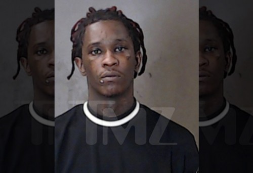 young-thug-mug-shot-ga-500x342 Young Thug Arrested & Charged With Felony!  