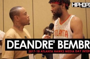 DeAndre Bembry Talks the 2017-18 Atlanta Hawks, His Goals For The Season & More During 2017-18 Atlanta Hawks Media Day with HHS1987 (Video)