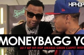 Moneybagg Yo Talks His Journey in the Music Business, His Favorite Project of the Summer & More on the 2017 BET Hip-Hop Awards Green Carpet (Video)