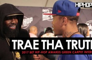 Trae Tha Truth Talks #ReliefGang, Hustle Gang’s Upcoming “We Want Smoke” Album & More on the 2017 BET Hip-Hop Awards Green Carpet (Video)