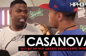 Casanova Talks His New Record “Left Right” Ft. Chris Brown & Fabolous, Meets Big Shaq & More on the 2017 BET Hip-Hop Awards Green Carpet (Video)