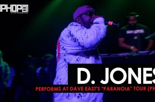 D. Jones Performs at Dave East’s “Paranoia Tour” In Philly (HHS1987 Exclusive)