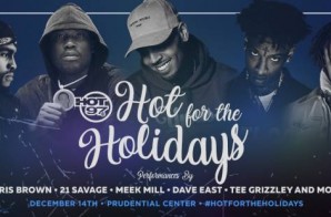 Hot 97’s Annual Hot For The Holidays w/ Chris Brown, Meek Mill & More!