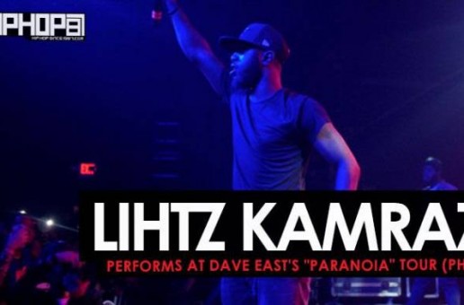 Lihtz Kamraz Performs at Dave East’s “Paranoia Tour” In Philly (HHS1987 Exclusive)