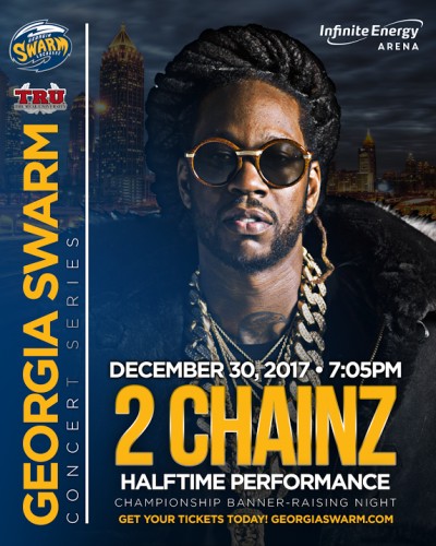 2-Chainz-400x500 Truuuuu: 2 Chainz Set To Perform at Halftime of the Georgia Swarm's Home Opener on Dec. 30th  
