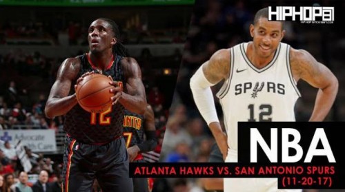 Hawks-Spurs-500x279 True To Atlanta: Atlanta Hawks vs. San Antonio Spurs (11-20-17) (Recap)  