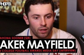 Baker Mayfield Talks Winning the Heisman, Facing the Georgia Bulldogs, Justin Timberlake, Oklahoma Football & More at the ESPN College Football Awards Media Day (Video)