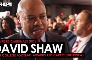Stanford Cardinals (HC) David Shaw Talks Bryce Love, the Stanford Cardinals, NFL Coaching Noise & More on the ESPN College Football Awards Red Carpet (Video)