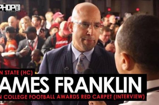 Penn State (HC) James Franklin Talks Saquon Barkley & Penn State Football at the ESPN College Football Awards Red Carpet (Video)
